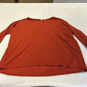 Lululemon Women’s Long Sleeve Back In Action Tee